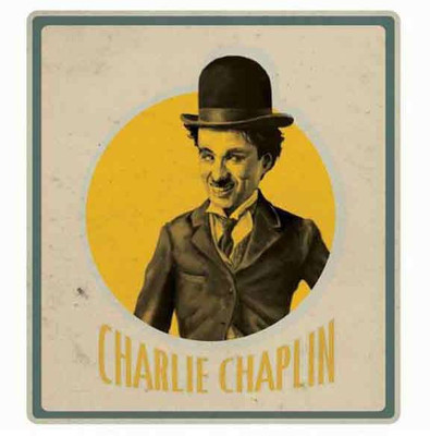 

Posterhouzz Chaplin - Yellow Circle Fine Art Print(12 inch X 18 inch, Rolled)