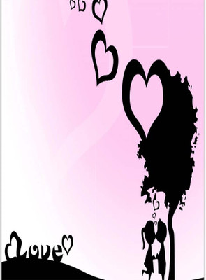 

Posterhouzz Lovely Kiss Paper Print(18 inch X 12 inch, Rolled)