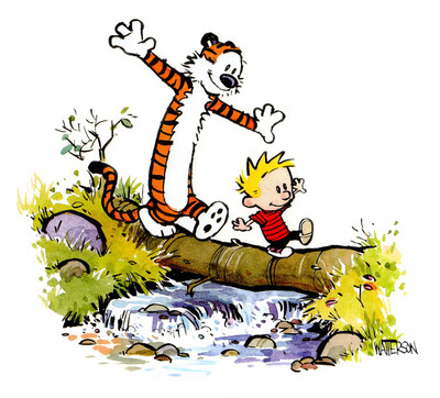 

Posterhouzz- Calvin And Hobbes Poster Fine Art Print(12 inch X 18 inch, Rolled)