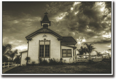 

Vintage Church Photography Fine Art Print(12 inch X 18 inch, Rolled)