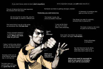 

Bruce lee Quotes Paper Print(12 inch X 18 inch, Rolled)
