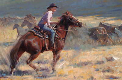 

Posterhouzz Western Fine Art Print Poster Fine Art Print(12 inch X 18 inch, Rolled)