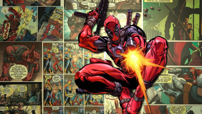 

Deadpool Merc With A Mouth Frameless Fine Quality Poster Fine Art Print(12 inch X 18 inch, Rolled)