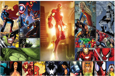 

Posterhouzz Poster Marvel Characters Paper Print(12 inch X 18 inch, Rolled)
