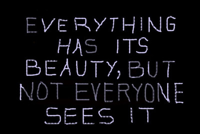 

Posterhouzz Everything Beauty Poster Fine Art Print(12 inch X 18 inch, Rolled)