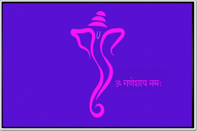 

Posterhouzz Ganesha Poster Poster Fine Art Print(12 inch X 18 inch, Rolled)