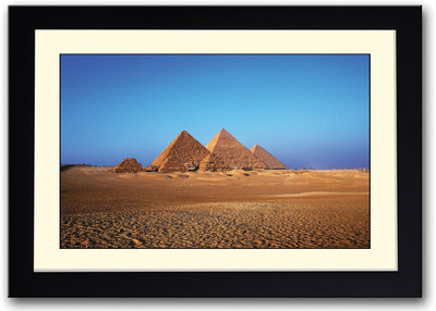 

Pyramids Of Egypt Fine Art Print(14 inch X 20 inch, Framed)
