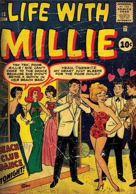 

Life with Millie - comics poster (Officially Licensed) Paper Print(36 inch X 24 inch, Rolled)