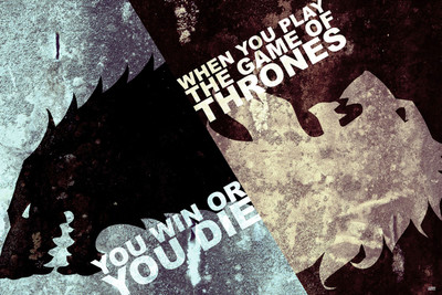 

Game Of Thrones Paper Print(12 inch X 18 inch, streched)
