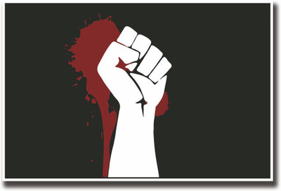 

Power fist art Fine Art Print(12 inch X 18 inch, Rolled)