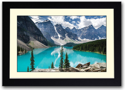 

Blue Lake Mountians Fine Art Print(14 inch X 20 inch, Framed)