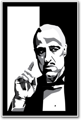 The Godfather Movie Photographic Paper(18 inch X 12 inch)