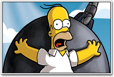 

Bart from the Simpsons Paper Print(12 inch X 18 inch)