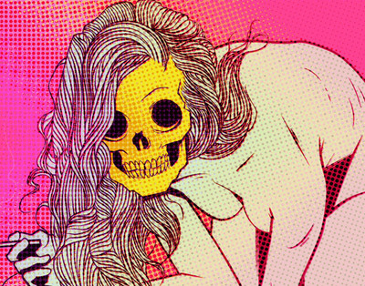 

Abstract - Lady Skull Paper Print(12 inch X 15 inch, Rolled)