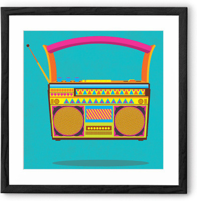 

Radio Fine Art Print(24 inch X 24 inch, Framed)