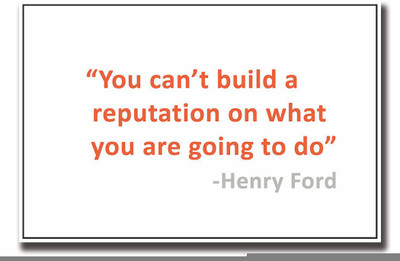 

Posterhouzz Henry ford reputation quote Fine Art Print(12 inch X 18 inch, Rolled)