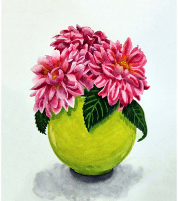 

Tallenge - Beautiful Flowers in a Vase - A3 Size Premium Quality Rolled Poster Paper Print(16.5 inch X 11.7 inch, Rolled)