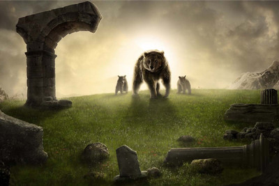 

Bears Of The Wild Paper Print(12 inch X 18 inch, Rolled)