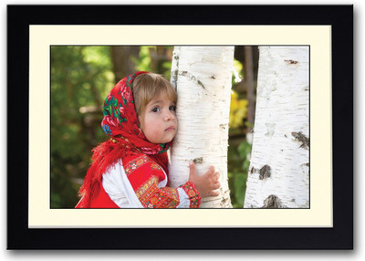 

Girl Hugging Tree Fine Art Print(14 inch X 20 inch, Framed)
