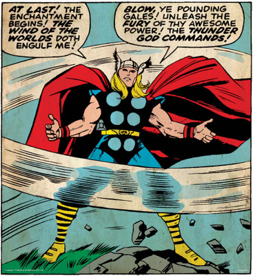 

Thor at last poster (Officially Licensed) Paper Print(24 inch X 16 inch, Rolled)