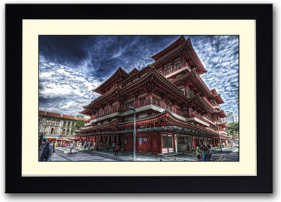 

Buddha Relic Temple Fine Art Print(14 inch X 20 inch, Framed)