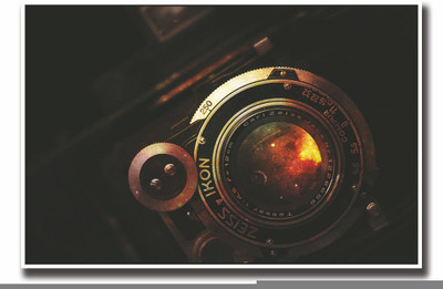 

Posterhouzz Lens of a Vintage camera Fine Art Print(12 inch X 18 inch, Rolled)