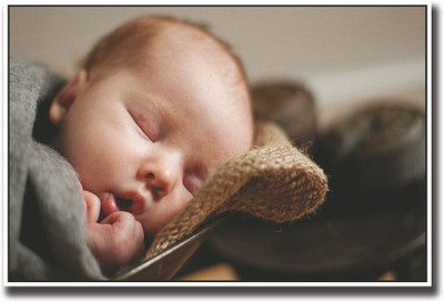 

Baby sleeping face Fine Art Print(12 inch X 18 inch, Rolled)