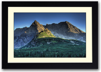 

Mountain Range Fine Art Print(14 inch X 20 inch, Framed)