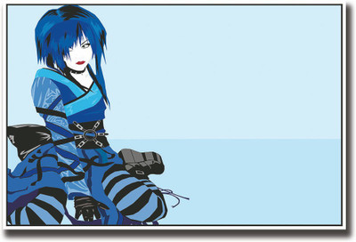 

Artistic girl in blue Fine Art Print(12 inch X 18 inch, Rolled)