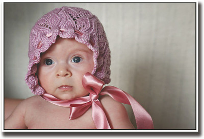 

Cute baby with purple cap APS1603 Fine Art Print(12 inch X 18 inch, Rolled)