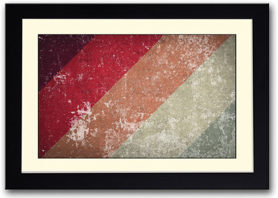 

Grunge Abstract Design Fine Art Print(14 inch X 20 inch, Framed)