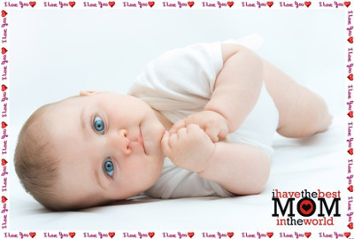 

REGENT Kid Baby Blue Eye Poster Paper Print(13 inch X 19 inch)