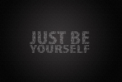 

Posterhouzz Just Be Yourself - Poster Paper Print(12 inch X 18 inch, Rolled)