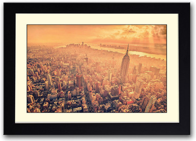 

New York City Fine Art Print(14 inch X 20 inch, Framed)