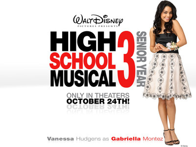 

Akhuratha Poster Movie High School Musical 3: Senior Year School Musical Disney Vanessa Hudgens HD Wallpaper Background Fine Art Print(12 inch X 18 inch, Rolled)