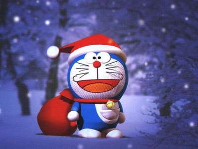 

DORAEMON CARTTON CHARACTER HD WALLPAPER ON FINE ART PAPER Fine Art Print(19 inch X 13 inch, Rolled)