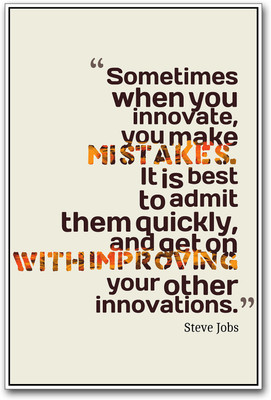 

Steve Jobs Quote marvelous Paper Print(18 inch X 12 inch)