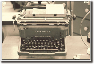 

Vintage Typewriter photography Fine Art Print(12 inch X 18 inch, Rolled)