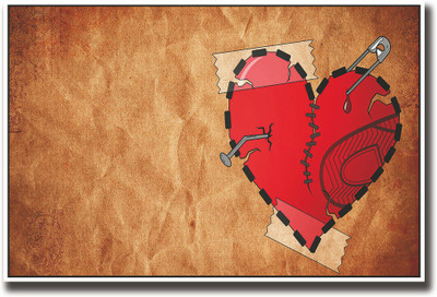 

Broken heart Fine Art Print(12 inch X 18 inch, Rolled)
