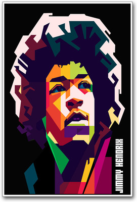 

Jimi Hendrix Photographic Paper(18 inch X 12 inch)