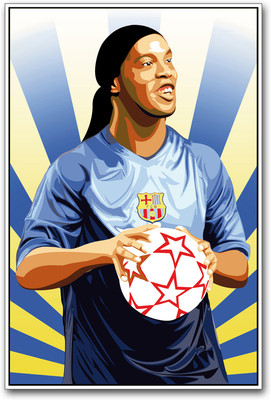 

Ronaldinho Football Photographic Paper(18 inch X 12 inch)
