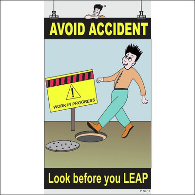 

Spooky Poster-Avoid Accident Paper Print(26 inch X 14.22 inch)