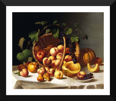 

Tallenge Art For Kitchen - Basket Of Fruit - Premium Quality A3 Size Framed Poster Paper Print(17 inch X 12 inch, Framed)