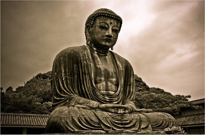 

Lord Buddha Statue Poster Paper Print(18 inch X 12 inch, Rolled)
