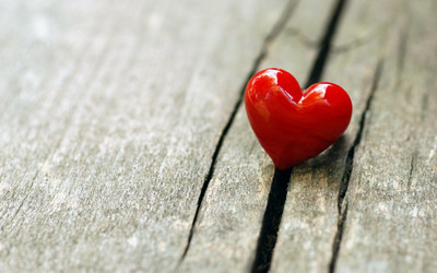 

Red Lovely Heart - Medium Size Ready To Frame Rolled Digital Art Print On Photographic Paper(24 inch X 18 inch, Rolled)