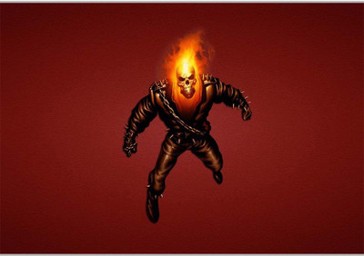 

Posterhouzz Ghost Rider Red Paper Print(12 inch X 18 inch, Rolled)