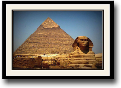 

Pyramid of Egypt Fine Art Print(10 inch X 14 inch, Framed)