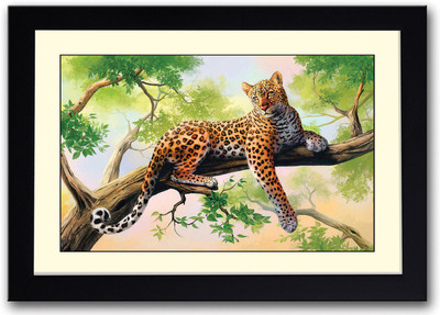

Artistic Tiger Fine Art Print(14 inch X 20 inch, Framed)