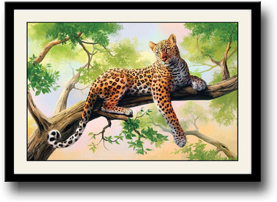 

Artistic Tiger Fine Art Print(10 inch X 14 inch, Framed)