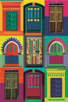 

Doors V2 Fine Art Print(36 inch X 24 inch, Rolled)